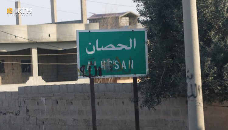 بلدة الحصان غربي دير الزور- نورث برس