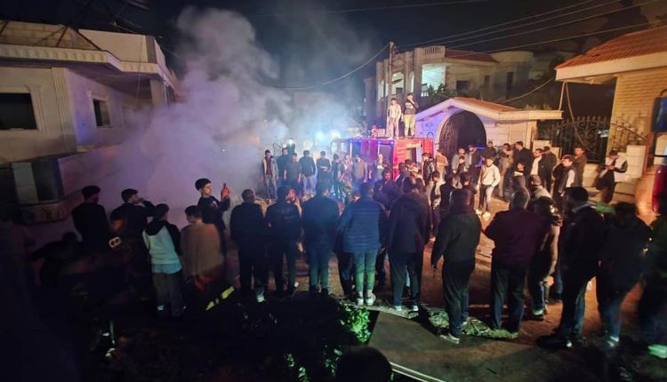 اندلاع حريق في منزل بمدينة إنخل في ريف درعا الشمالي