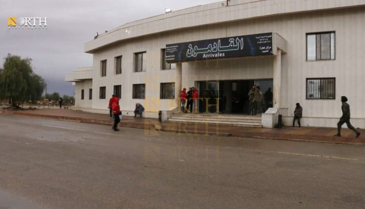 حركة المسافرين في معبر نصيب – جابر على الحدود السورية الأردنية