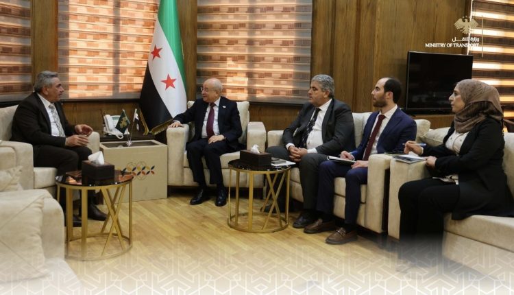 وزير النقل يجتمع مع محافظ الحسكة – وزارة النقل السورية