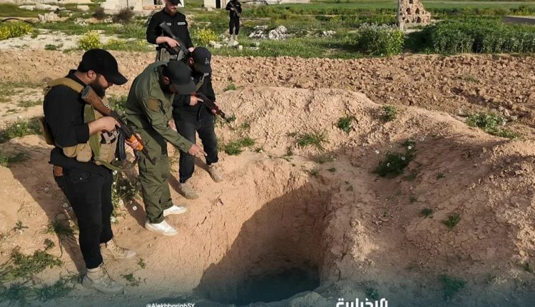 العثور على نفق لتهريب الأسلحة في ريف حمص الجنوبي بين سوريا ولبنان- الإخبارية السورية