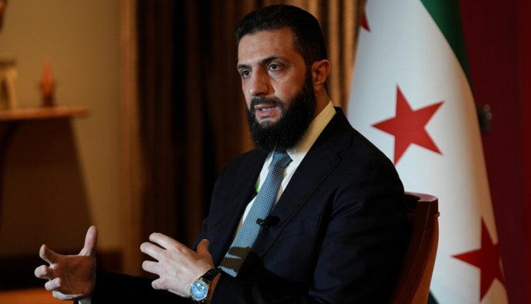 الرئيس السوري أحمد الشرع - الأناضول