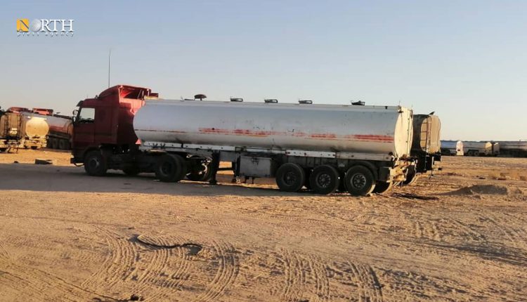 صهاريج نفطية بريف دير الزور- نورث برس