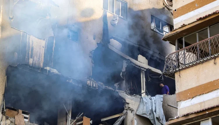 إسرائيل استهدفت شقة يعتقد أن الحداد كان فيها بمدينة غزة- أ-ف-ب