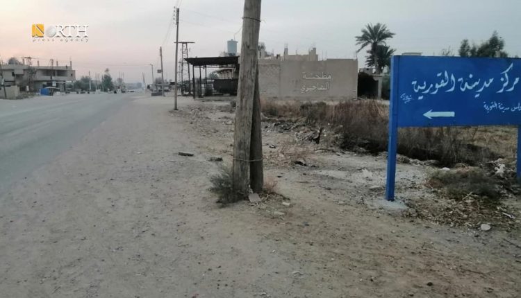 مدينة القورية بريف دير الزور الشرقي- نورث برس