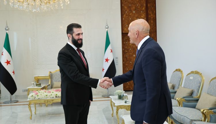 الرئيس السوري يستقبل المبعوث الأميركي الخاص لسوريا – الرئاسة السورية
