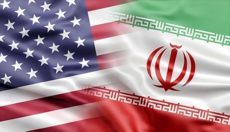 العلم الأميركي والإيراني
