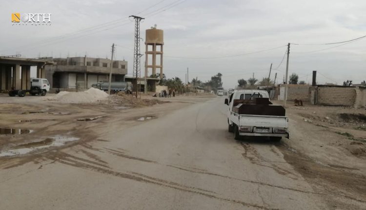 بلدة الشعفة بريف دير الزور الشرقي- نورث برس