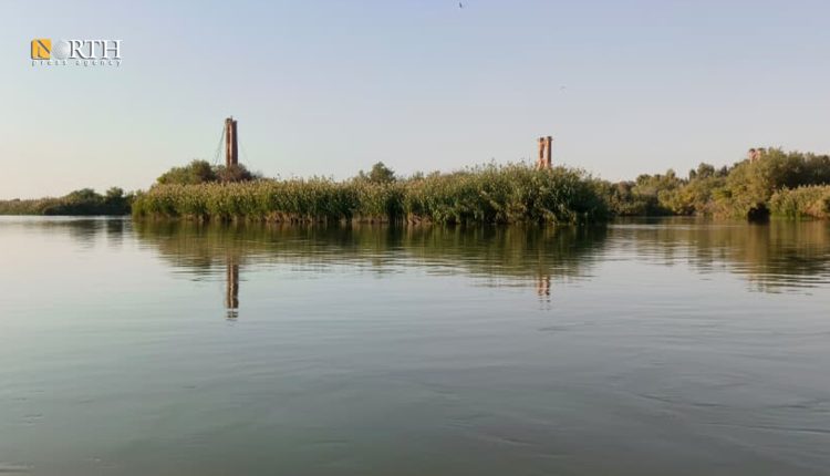 الجسر المعلق في مدينة دير الزور- نورث برس