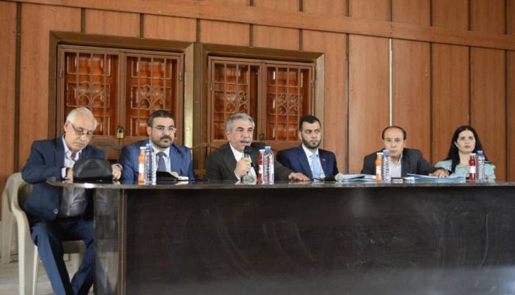 اجتماع موسع في مديرية التربية والتعليم في الحسكة