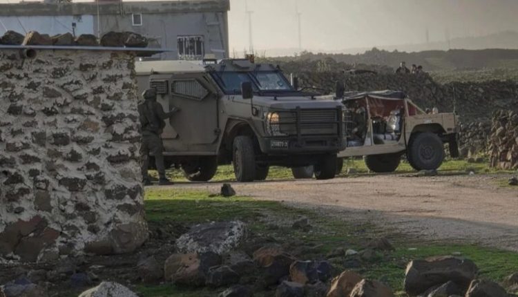 دورية اسرائيلية في الجنوب السوري