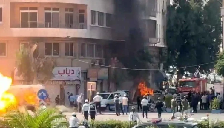 انفجار وقع بالقرب من وزارة السياحة وسط دمشق