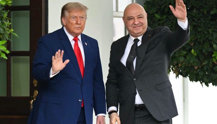 الرئيس اللبناني جوزاف عون مع الرئيس الأميركي دونالد ترامب- إعلام رئاسة الجمهورية اللبنانية