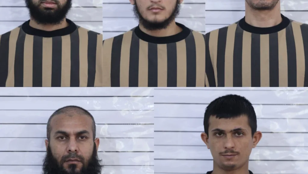 عناصر خلية تابعة لتنظيم "داعش" قبضت عليهم الداخلية السورية