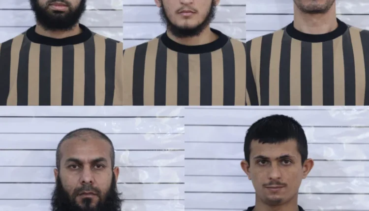 عناصر خلية تابعة لتنظيم "داعش" قبضت عليهم الداخلية السورية
