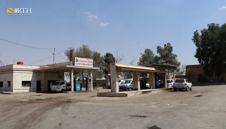 محطة محروقات في الحسكة ـ نورث برس
