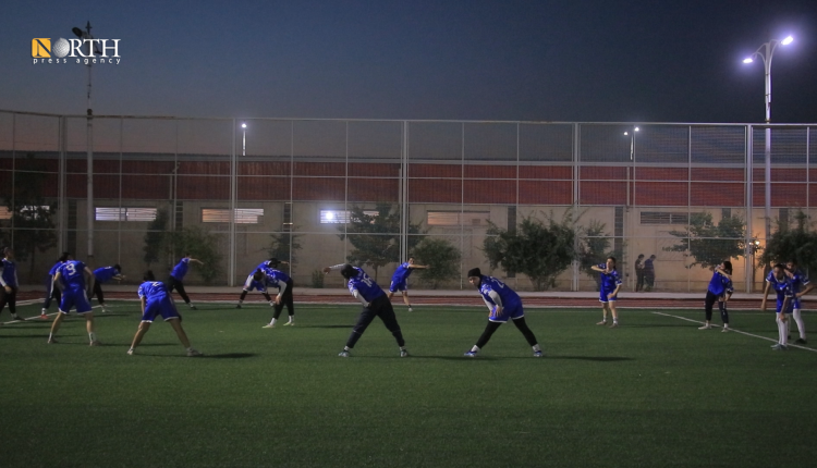 القامشلي - استعدادات نادي الهلال للسيدات للمشاركة السورية الأولى ببطولة غرب آسيا ـ نورث برس