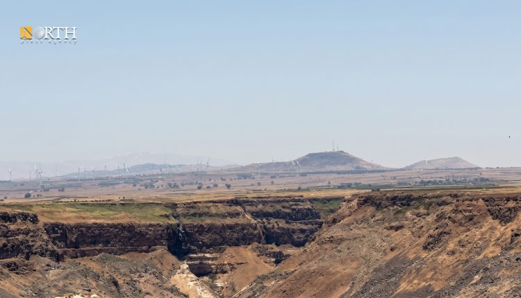 تلة الدرعيات وتل الفرس داخل الجولان( موقع عسكري للنظام السابق)- نورث برس
