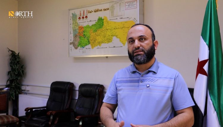 مدير التربية والتعليم في محافظة حماة أحمد المدلوش – نورث برس