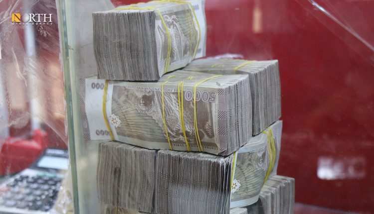 أحد محال الصرافة في الحسكة ـ نورث برس